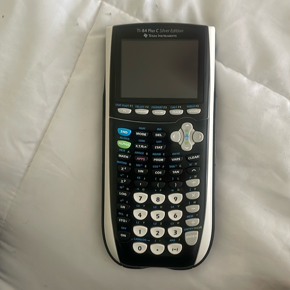 TI-84 plus C silver edition
